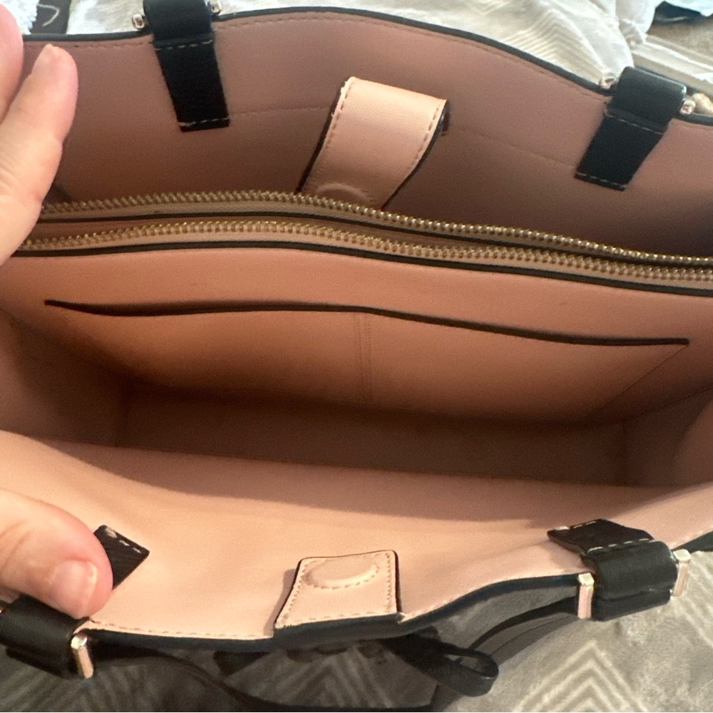 Kate Spade Black Leather Tote - Picture 7 of 16